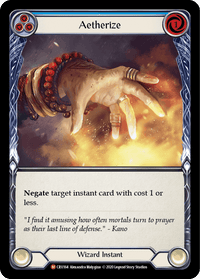 Aetherize [CRU164] (Crucible of War) 1st Edition Rainbow Foil - POKÉ JEUX