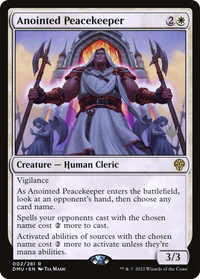 Gardien de la paix oint (Pack promotionnel) [Dominaria United Promos] 