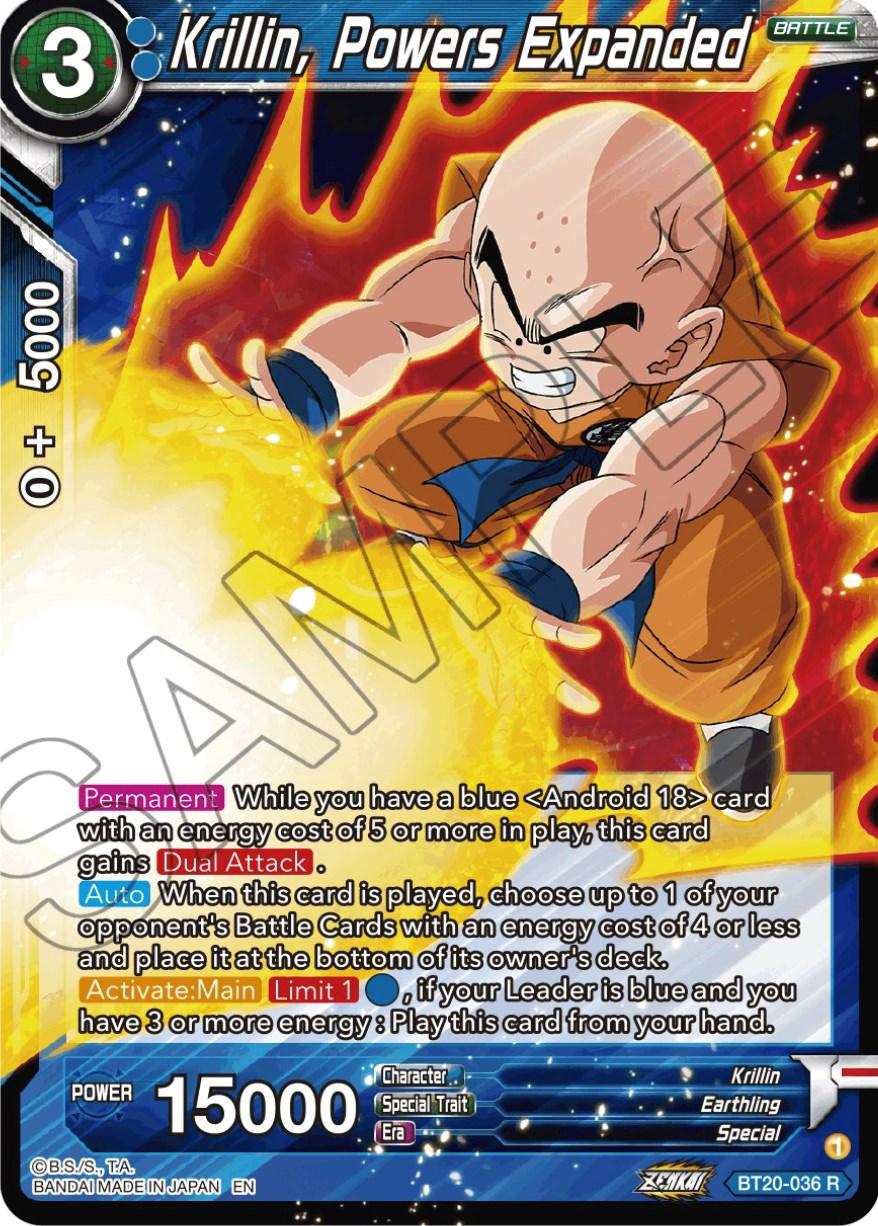Krillin, Powers Expanded (BT20-036) [Power Absorbed] - POKÉ JEUX