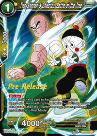 Tien Shinhan & Chiaotzu, Battle at the Tree (BT15-101) [Saiyan Showdown Prerelease Promos] - POKÉ JEUX