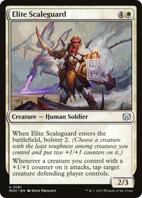 Elite Scaleguard [Marche du commandant de la machine] 