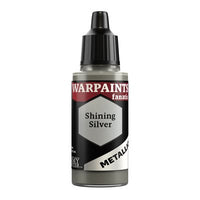 The Army Painter: Warpaints Fanatic: Metallic: Shining Silver (EN) (Special Order)