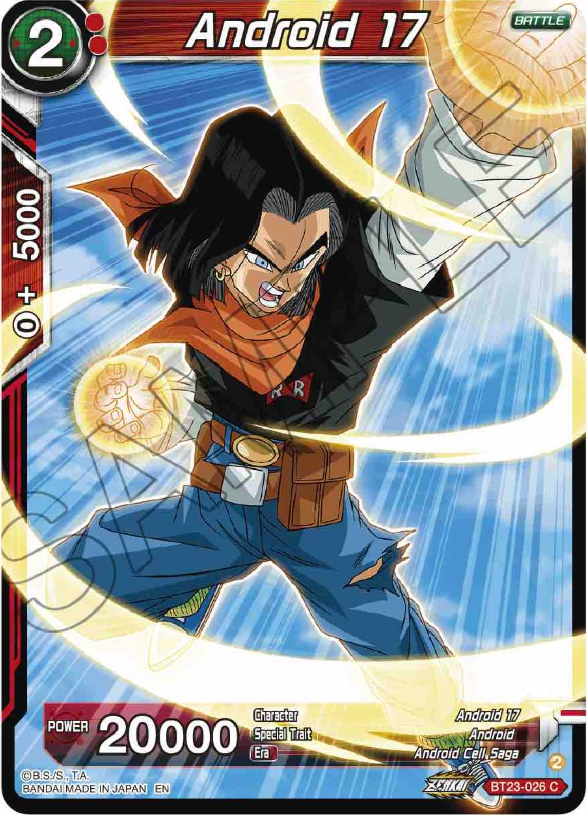 Android 17 (BT23-026) [Perfect Combination] - POKÉ JEUX