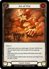 Art of War [ARC160-M] (Arcane Rising) 1st Edition Normal - POKÉ JEUX