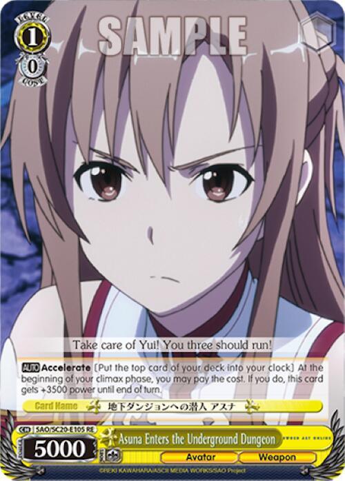Asuna Enters the Underground Dungeon [Sword Art Online Chronicle Set] - POKÉ JEUX