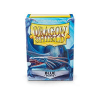 Sleeves: Dragon Shield: Matte: Blue (100) (EN) (Special Order)