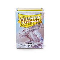 Sleeves: Dragon Shield: Matte: White (100) (EN) (Special Order)