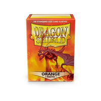 Sleeves: Dragon Shield: Matte: Orange (100) (EN) (Special Order)
