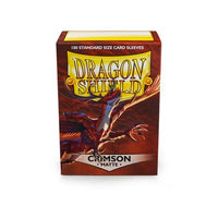 Sleeves: Dragon Shield: Matte: Crimson (100) (EN) (Special Order)