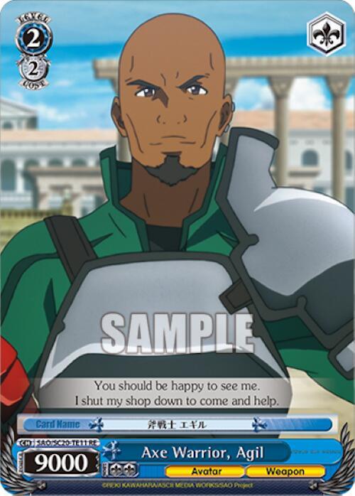 Axe Warrior, Agil (TD) [Sword Art Online Chronicle Set] - POKÉ JEUX