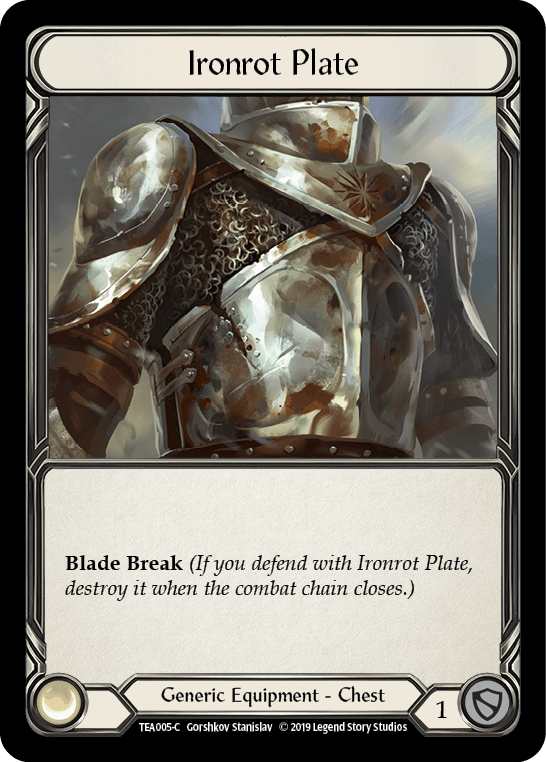 Ironrot Plate [TEA005-C] (Dorinthea Hero Deck) 1st Edition Normal - POKÉ JEUX