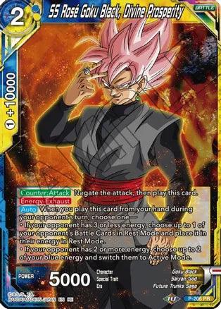 SS Rose Goku Black, Divine Prosperity (P-206) [Mythic Booster] - POKÉ JEUX
