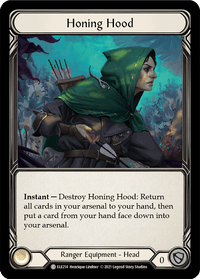 Honing Hood [ELE214] (Tales of Aria) 1st Edition Cold Foil - POKÉ JEUX