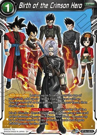 Birth of the Crimson Hero (BT16-122) [Realm of the Gods] - POKÉ JEUX