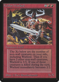 Keldon Warlord [Beta Edition]