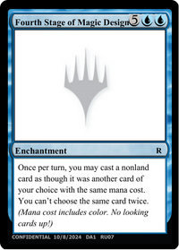 Fourth Stage of Magic Design [Mystery Booster 2 Playtest Cards]