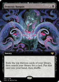 Demonic Bargain (PRM-95347) - Magic Online Promos