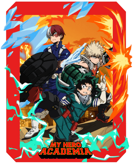 My Hero Academia - Hot-blooded Battle - M (Pre-Order)