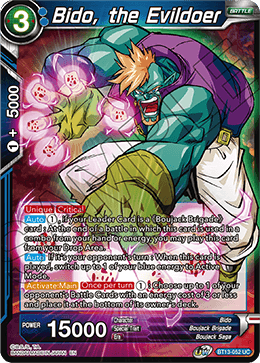Bido, the Evildoer (Uncommon) (BT13-052) [Supreme Rivalry] - POKÉ JEUX