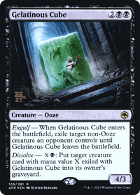 Gelatinous Cube [Dungeons & Dragons: Adventures in the Forgotten Realms Prerelease Promos]