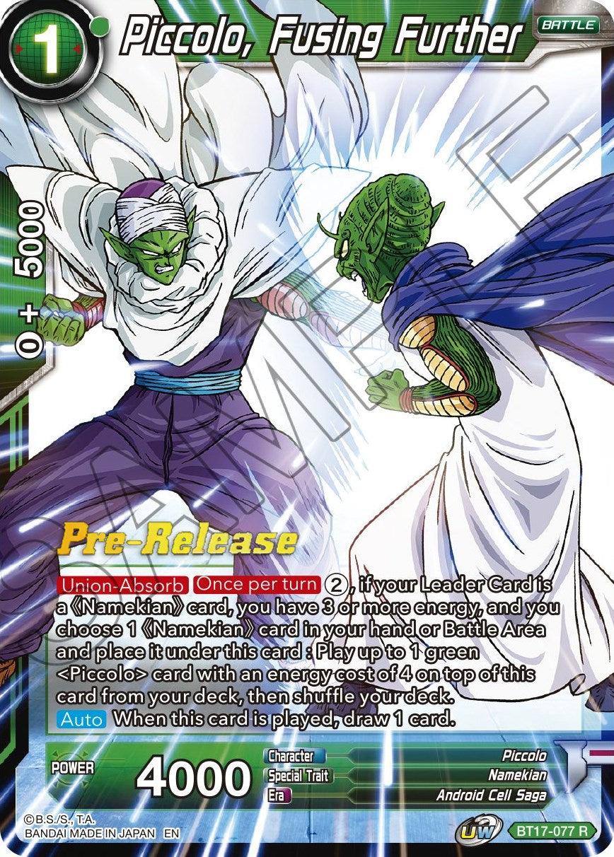 Piccolo, Fusing Further (BT17-077) [Ultimate Squad Prerelease Promos] - POKÉ JEUX