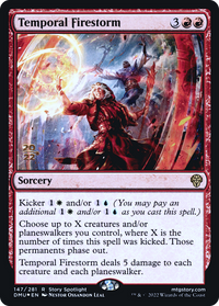 Temporal Firestorm [Dominaria United Prerelease Promos]