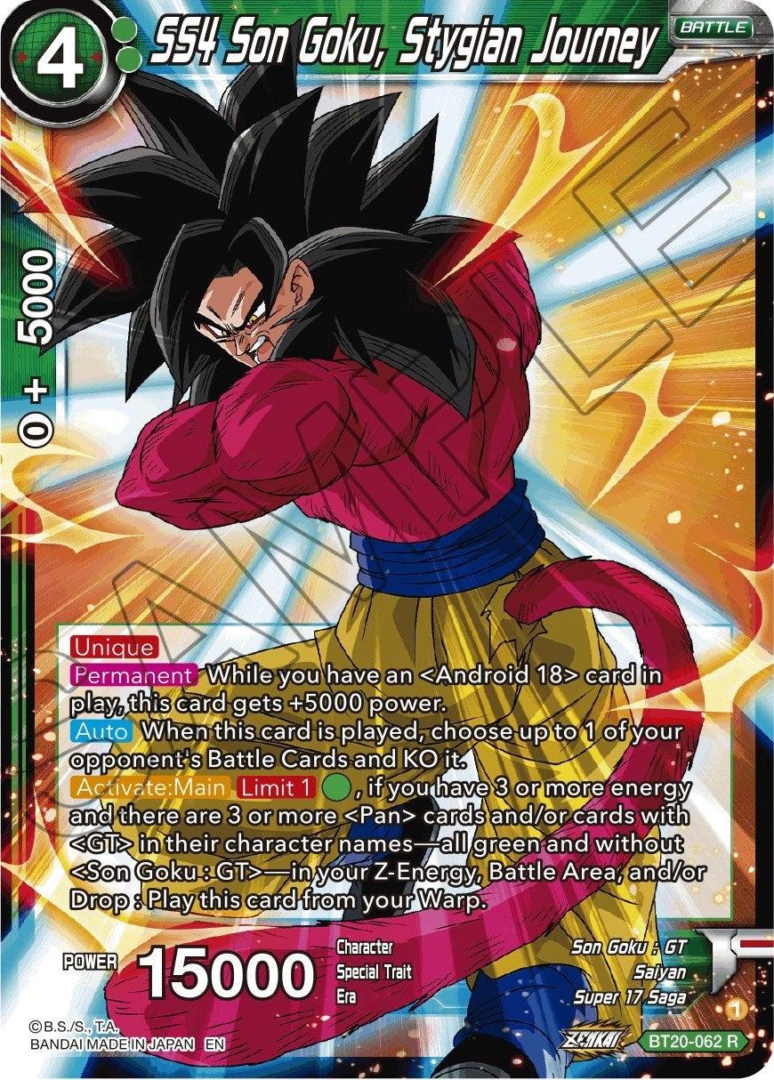 SS4 Son Goku, Stygian Journey (BT20-062) [Power Absorbed] - POKÉ JEUX