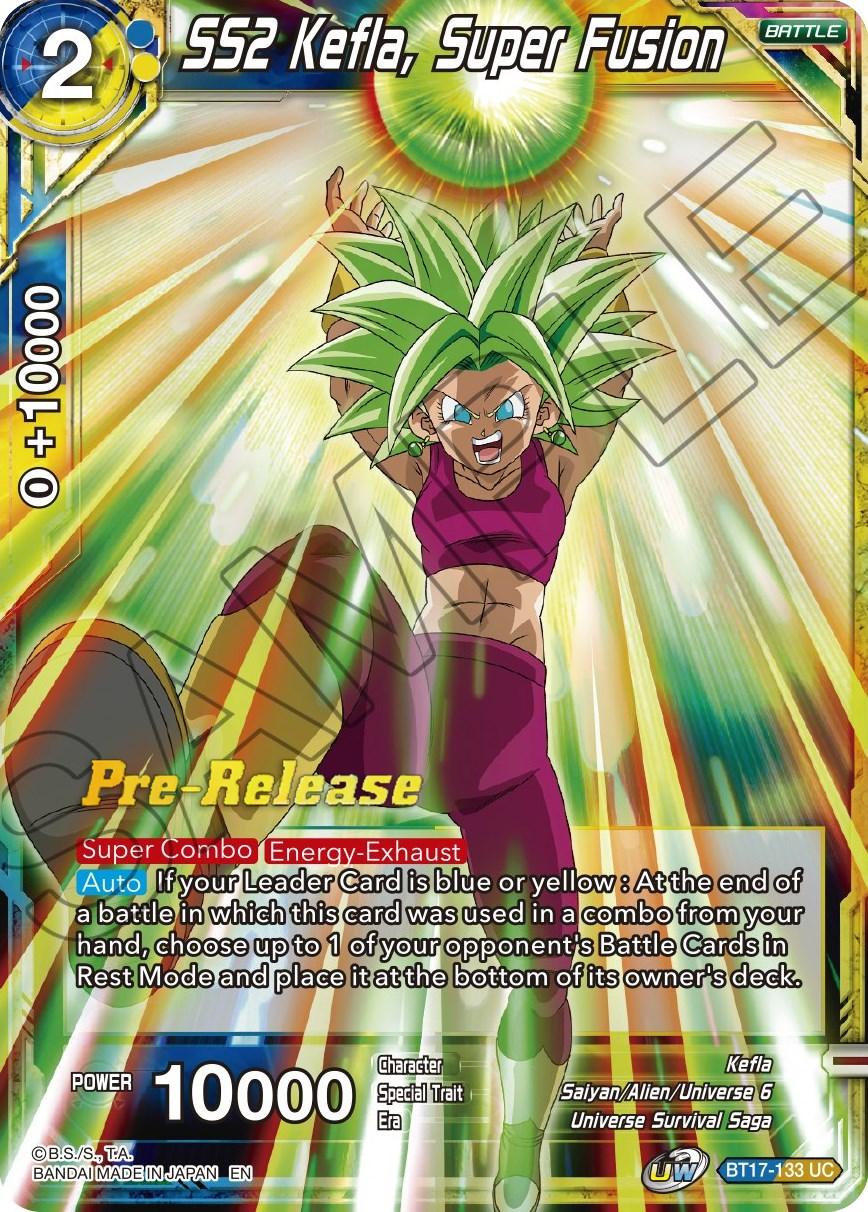 SS2 Kefla, Super Fusion (BT17-133) [Ultimate Squad Prerelease Promos] - POKÉ JEUX