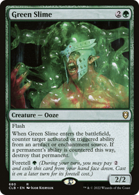 Green Slime [Commander Legends: Battle for Baldur's Gate]