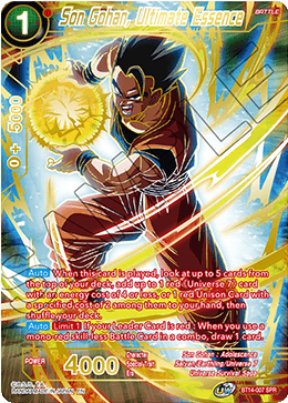 Son Gohan, Ultimate Essence (SPR) (BT14-007) [Cross Spirits] - POKÉ JEUX