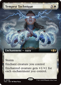 Tempest Technique (Extended Art) (TDC-056) - Commander: Tarkir: Dragonstorm
