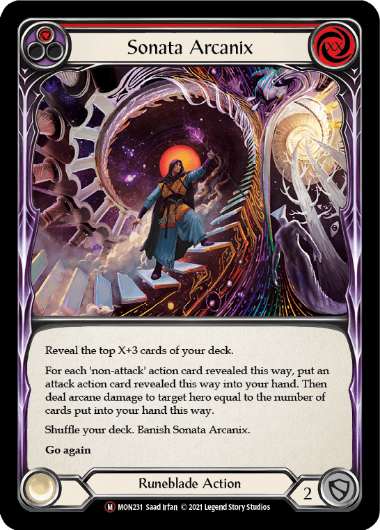 Sonata Arcanix [U-MON231-RF] (Monarch Unlimited) Unlimited Rainbow Foil - POKÉ JEUX