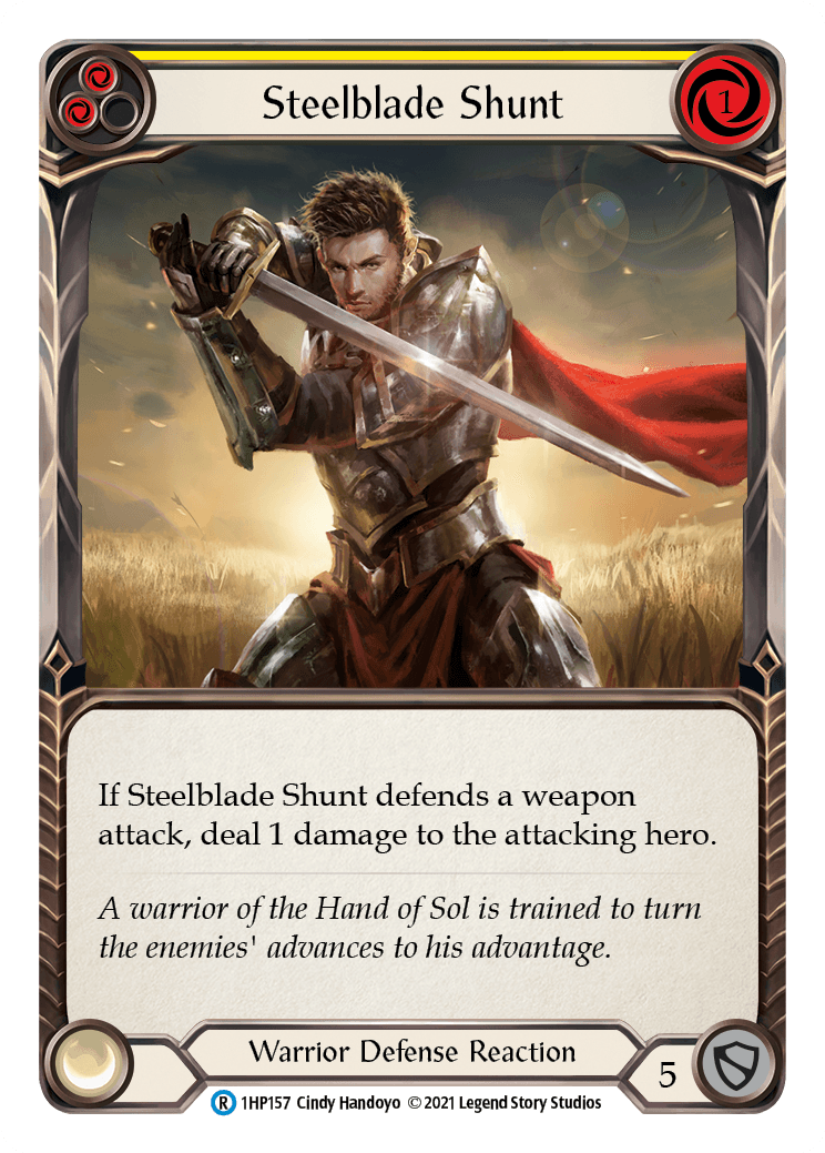 Steelblade Shunt (Yellow) [1HP157] (History Pack 1) - POKÉ JEUX