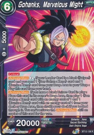Gohanks, Marvelous Might (BT12-138) [Vicious Rejuvenation] - POKÉ JEUX