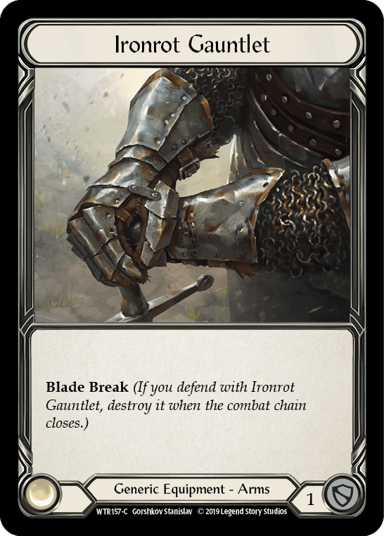 Ironrot Gauntlet [WTR157-C] (Welcome to Rathe) Alpha Print Normal - POKÉ JEUX