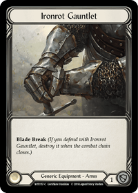 Ironrot Gauntlet [WTR157-C] (Welcome to Rathe) Alpha Print Normal - POKÉ JEUX