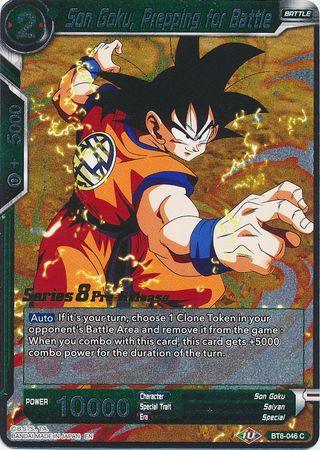 Son Goku, Prepping for Battle (BT8-046_PR) [Malicious Machinations Prerelease Promos] - POKÉ JEUX