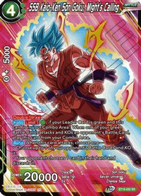 SSB Kaio-Ken Son Goku, Might's Calling (BT16-050) [Realm of the Gods] - POKÉ JEUX
