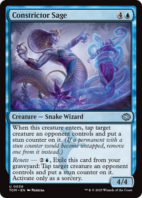 Constrictor Sage (TDM-039) - Tarkir: Dragonstorm Foil