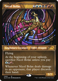 Nicol Bolas (Showcase Textured) [Secret Lair Drop Series]