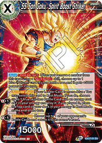 SS Son Goku, Spirit Boost Striker (EX17-01) [Saiyan Booster] - POKÉ JEUX