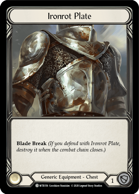 Ironrot Plate [U-WTR156] (Welcome to Rathe Unlimited) Unlimited Normal - POKÉ JEUX