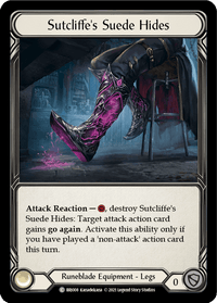 Sutcliffe's Suede Hides [BRI008] (Tales of Aria Briar Blitz Deck) 1st Edition Normal - POKÉ JEUX
