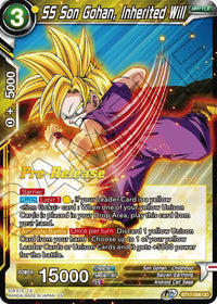 SS Son Gohan, Inherited Will (BT17-096) [Ultimate Squad Prerelease Promos] - POKÉ JEUX