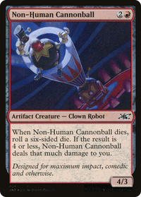 Boulet de canon non humain (Galaxy Foil) [Unfinity] 