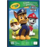 CRAYOLA - 18pg GIANT COLOURING PAGES - PAW PATROL (Special Order)