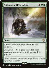 Shamanic Revelation [Streets of New Capenna Commander]