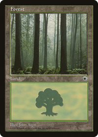 Forest (Three Dark Trees at Front with Lush Ground) [Portal]