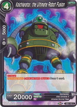 Koichiarator, the Ultimate Robot Fusion (DB2-142) [Divine Multiverse] - POKÉ JEUX