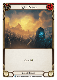 Sigil of Solace (Red) [1HP387] (History Pack 1) - POKÉ JEUX